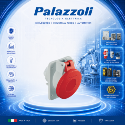 488246 TOPTER PANEL MOUNTED SOCKET PALAZZOLI VIETNAM