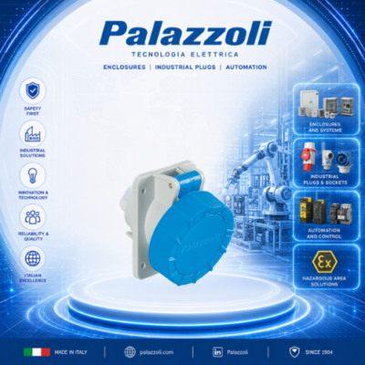 489326 TOPTER PANEL MOUNTED SOCKET PALAZZOLI VIETNAM