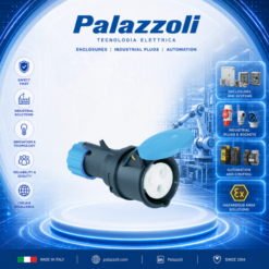 725126 MULTIMAX STRAIGHT CONNECTOR IN BLACK COLOUR PALAZZOLI VIETNAM
