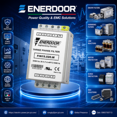 Fin15 Ba pha cộng với dây trung tính Enerdoor Vietnam