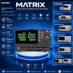 MPD-3303S Nguồn điện DC lập trình đa kênh dòng MATRIX VIETNAM