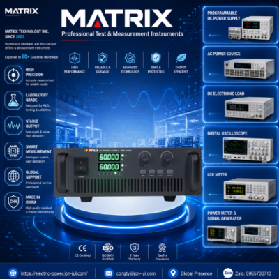 MPS-1800S Series Programmable DC Power Supply MATRIX VIETNAM