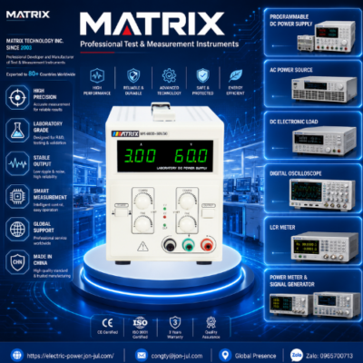 MPS-3003D+ DC Regulated Power Supplies MATRIX VIETNAM
