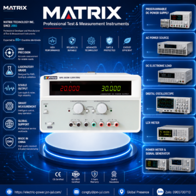 MPS-H-1 Programmable DC Power Supplies MATRIX VIETNAM