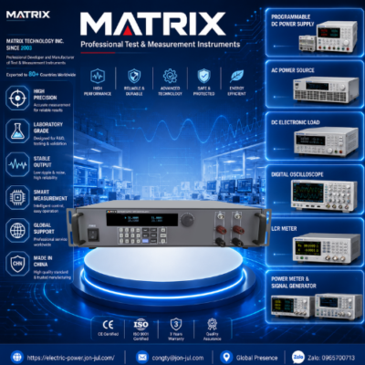 MTP-201 two-way programmable DC power supply MATRIX VIETNAM