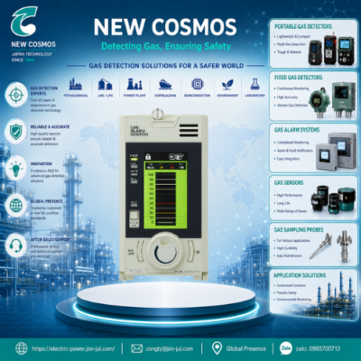 NV-120C Single Point Gas Alarm System New Cosmos Vietnam