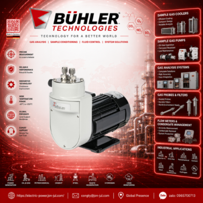 P2.2 AMEX-H2-O2 Sample Gas Pump Bühler Technologies VietNam