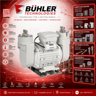 P4.83 Sample Gas Pump Bühler Technologies VietNam