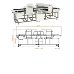 SC1-600W MÁY KIỂM KIM BĂNG TẢI CHỐNG NHIỄU SanKo VietNam