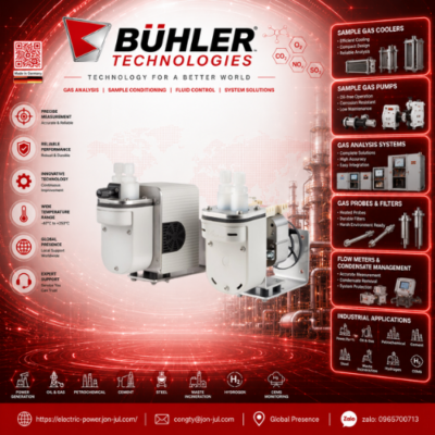 Sample Gas Pump P1.1 Bühler Technologies VietNam