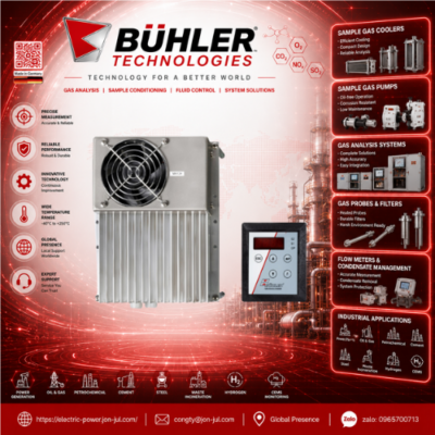 TC-Kit+ Sample Gas Cooler Bühler Technologies VietNam
