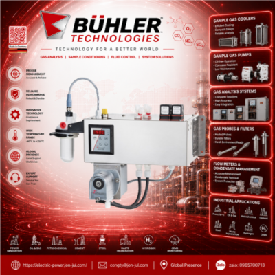TC-Standard+ Sample Gas Cooler Bühler Technologies VietNam