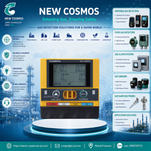 XA-4400II Combined Gas DetectorsNew Cosmos Vietnam