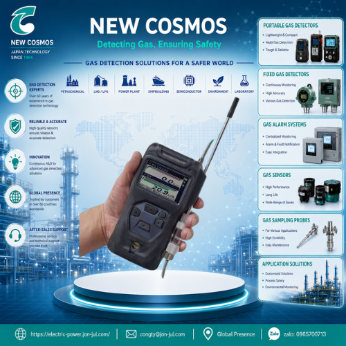 XP-3310II Máy dò khí cháy New Cosmos Vietnam