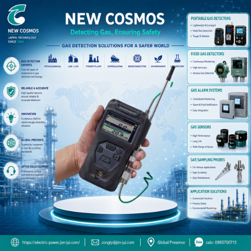 XP-3318II Combined Gas DetectorsNew Cosmos Vietnam