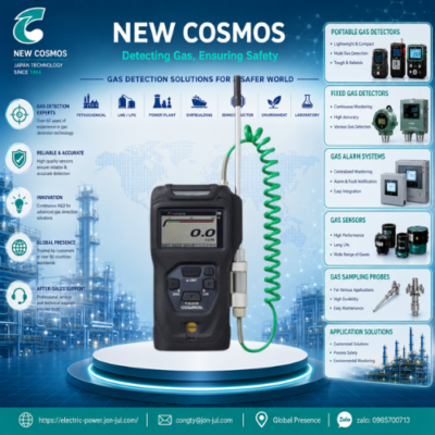 XP-3340II Máy dò khí cháy New Cosmos Vietnam